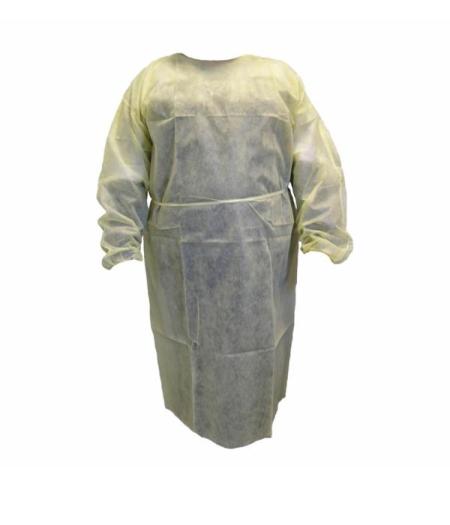 Yellow Isolation Gown WF (50/cs)