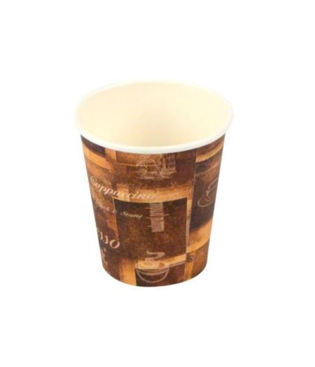 8oz Hot Paper Cup Callico Vintage Cafe (1,000/cs)